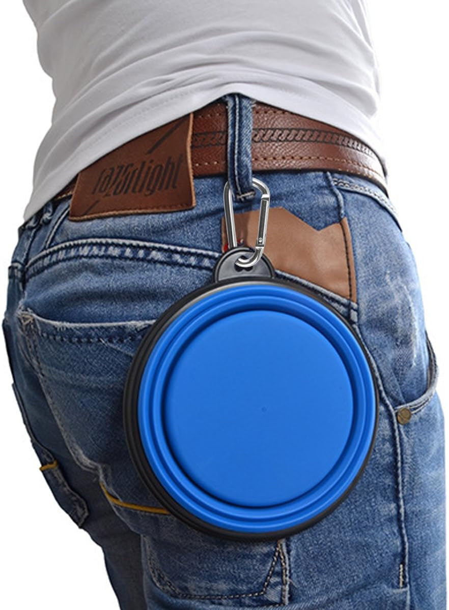 β¨ Must-Have Travel Dog Bowls! ππ₯€π½οΈ 34oz Collapsible & Portable - Perfect for Adventures! πΎ 2-Pack in Fun Green & Blue! ππ #PetEssentials #DogLovers