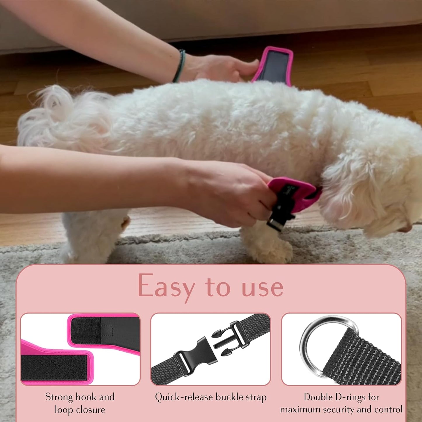 Say goodbye to pulling! 🐾 Discover our Comfort Fit Dog Harness - soft, padded, and adjustable for all sizes. Perfect for walks, jogs, and training your furry friend! 🐶❤️ #DogLovers #NoPullHarness #HappyPups