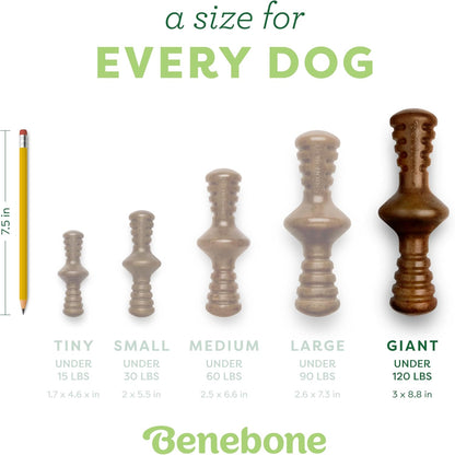 Ultimate Playtime for Your Pup! 🐶 Zaggler Giant Rolling Dog Chew Toy with Real Bacon - Perfect for Aggressive Chewers! Made in the USA! #DogLovers