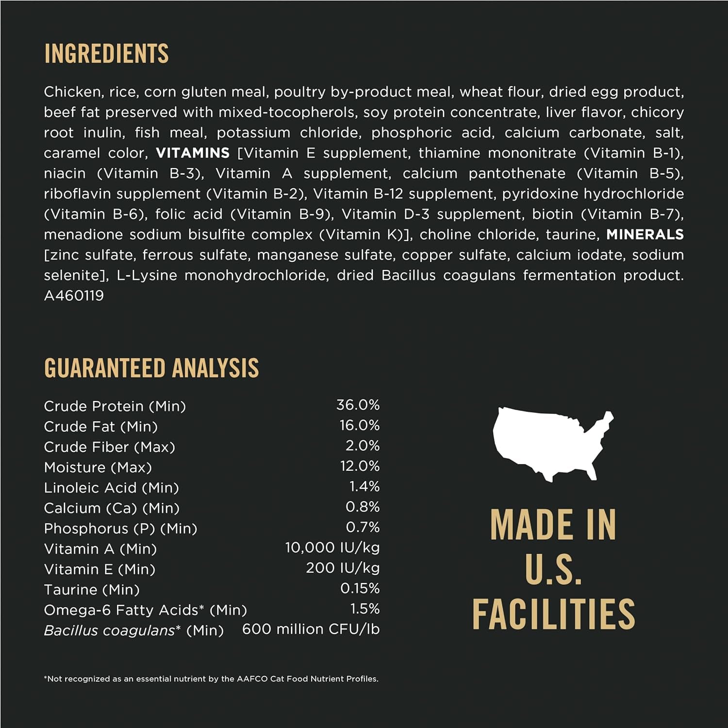 Purina Pro Plan Allergen Reducing, High Protein Cat Food, LIVECLEAR Chicken and Rice Formula - 3.5 Lb. Bag