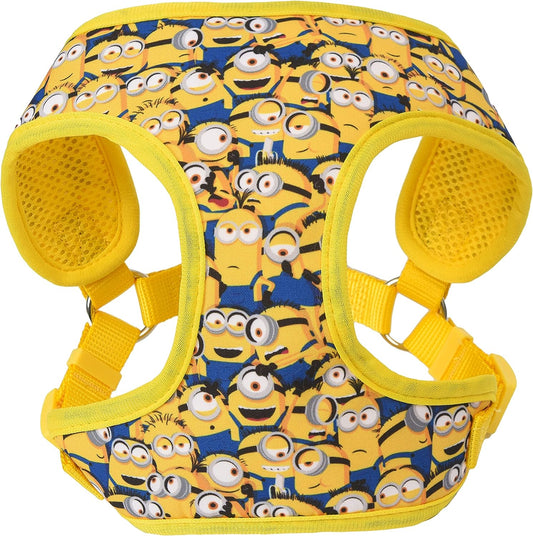 Medium Dog Harness - Yellow, Comfortable No-Pull Mesh Design | Officially Licensed Universal Studios Pet Product | Ideal Gift for  Enthusiasts and Their Pets