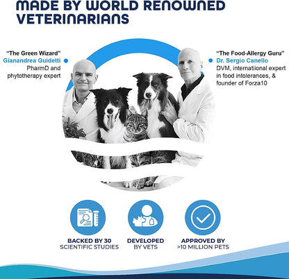 Forza10 Legend Sensitive Skin Dog Food, Grain Free Dry Dog Food for Sensitive Skin with Curative Herbs, Wild Caught Anchovy Flavor Allergy Dog Food, for Adult Dogs, Pack of 1 (5 Pounds)