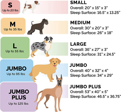 Furhaven Pillow Dog Bed for Large Dogs W/ Removable Bolsters & Washable Cover - Plush & Woven Decor Comfy Couch Sofa - Diamond Blue, Jumbo/Xl