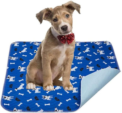 Yangbaga Washable Pee Pad for Dogs, 36X64In Extra Large Non Slip Puppy Pad, Extra Thick Whelping Pad with Great Urine Absorption, Odor Control Training Pad (16 * 23.6 In(Pack of 4))