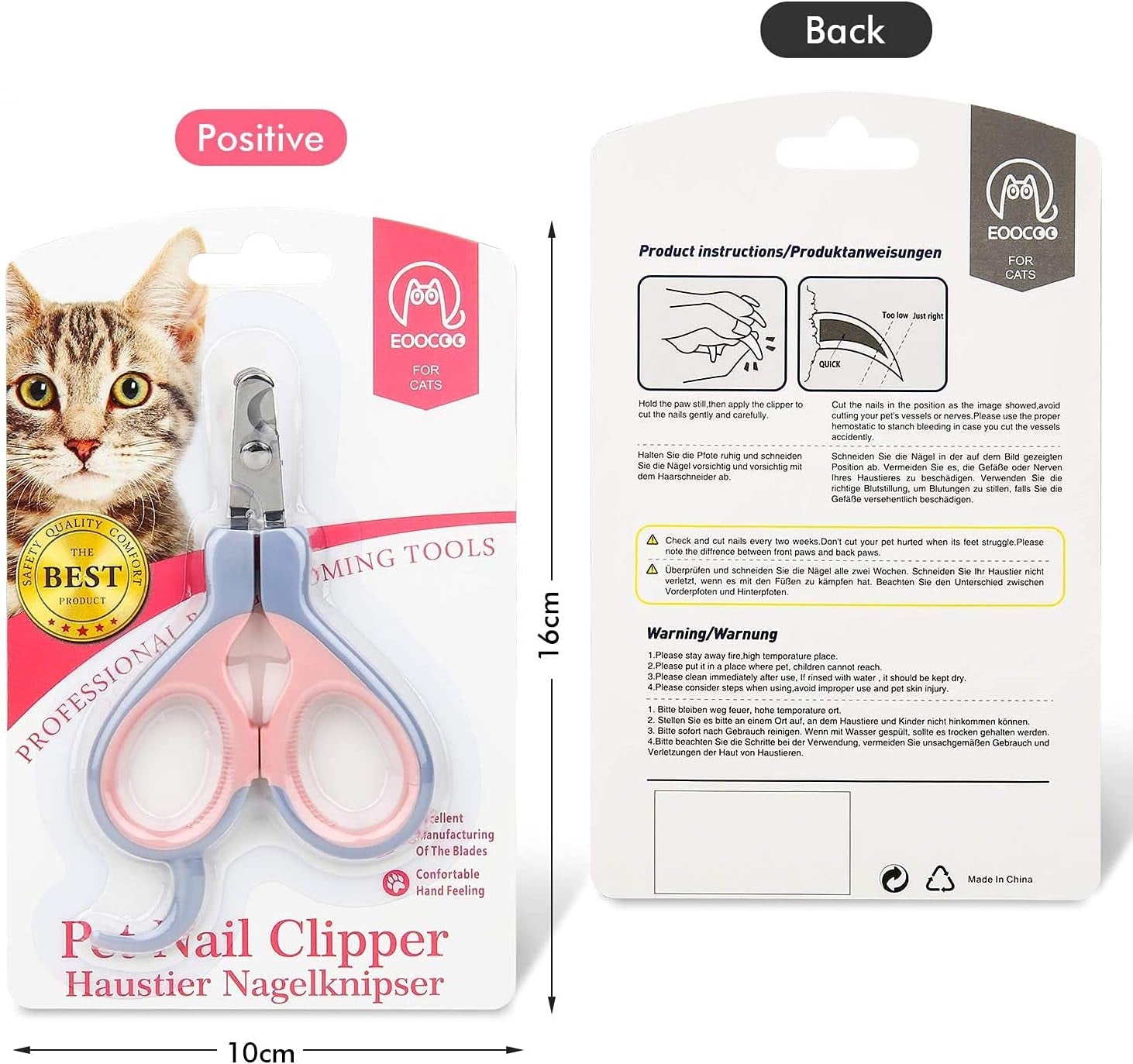 Keep Your Furry Friends Groomed with Our Safe & Easy-to-Use Nail Clippers for Dogs and Cats! 🐾✂️