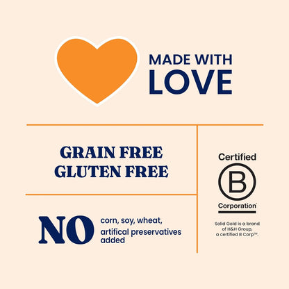 Solid Gold Indoor Dry Cat Food - Grain Free & Gluten Free - Chicken Cat Food Dry Kibble for Indoor Cats W/Probiotics & Fiber for Gut Health - Sensitive Stomach & Hairball Support for Adult Cats -12LB