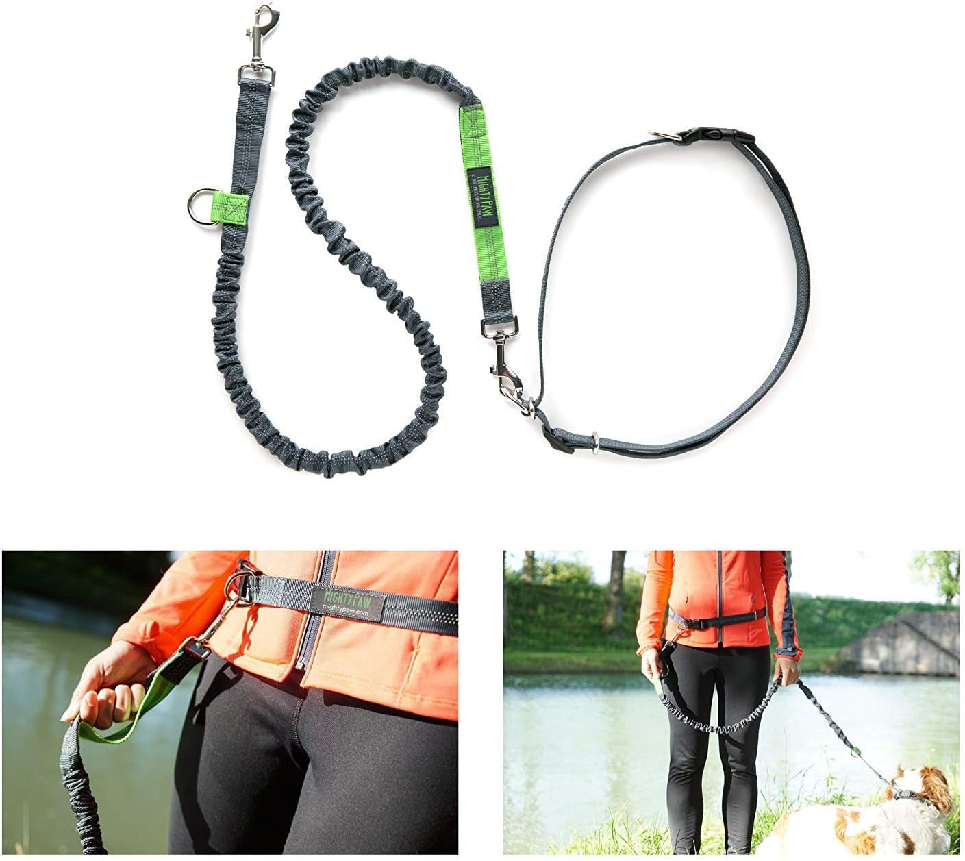 Say goodbye to tangled leashes! 🐾🚶‍♀️ Check out our Hands-Free Bungee Waist Leash for hassle-free dog walks with your furry friends! Perfect for all breeds and sizes! 💪🐶 #DogWalking #HandsFreeLeash