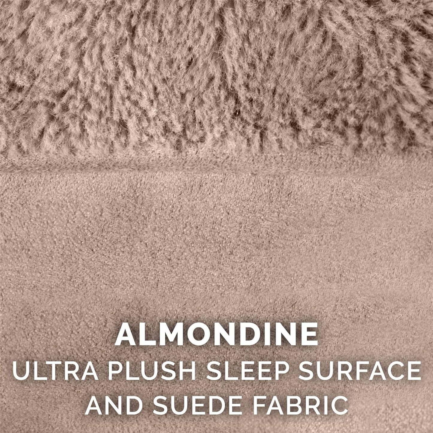 Upgrade your pup's comfort with our Orthopedic Dog Bed! Perfect for medium to large dogs (up to 55 lbs), featuring removable bolsters and a washable cover. Plush suede in Almondine! 🐾🛏️ #DogLovers #PetComfort